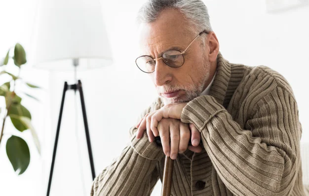 Hombre preocupado - Bienestar